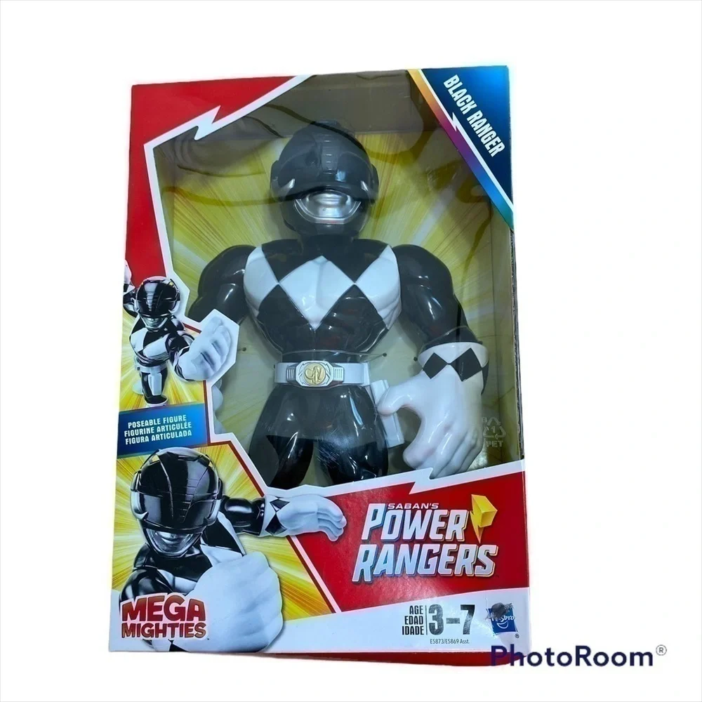 Power Rangers Black Toy Action Figure NWT Mega Mighties 3-7 Years